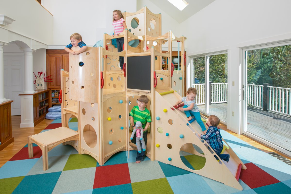 Indoor Playset 597 | CedarWorks Playsets